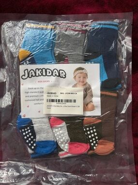 Baby Non-Slip Socks - Multi Color 12 Pack